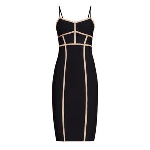 BCBG MAX AZARIA Strappy Bodycon Dress